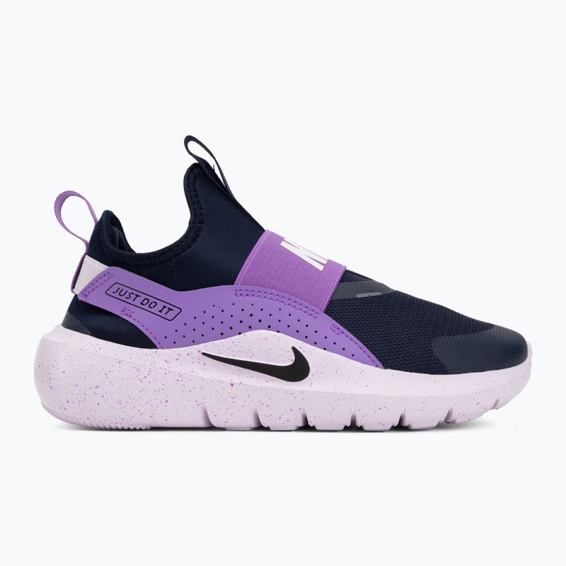Взуття дитяче Nike Flex Runner 4 blackened blue/bright violet/black 2