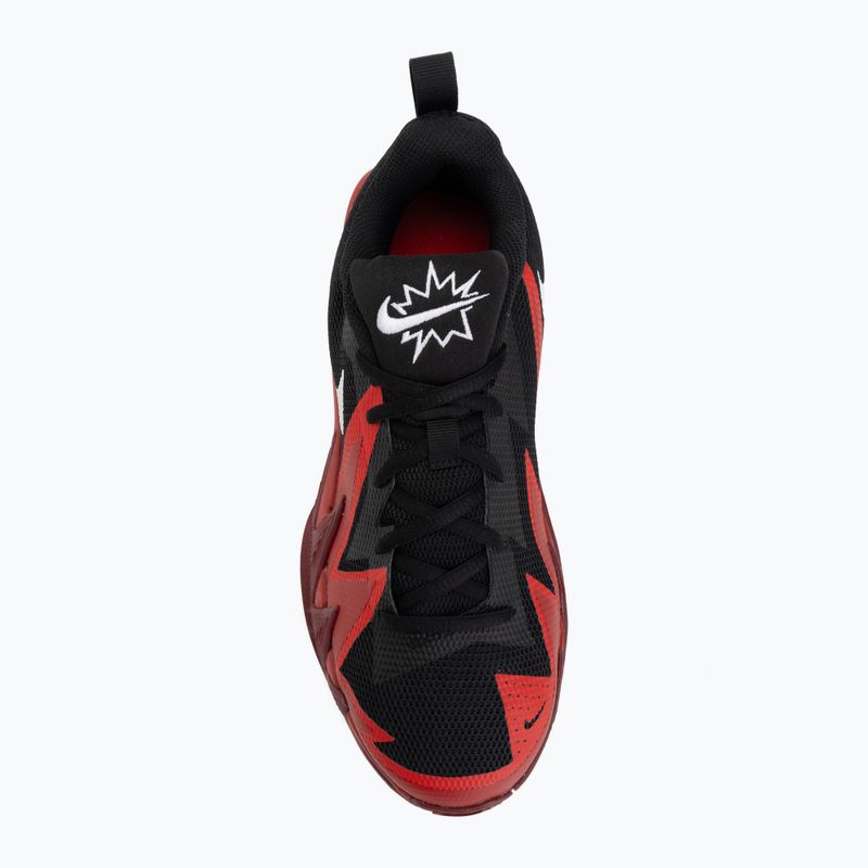 Взуття дитяче Nike S.T. Dynamite black/university red/gym red/white 5