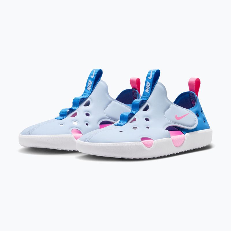 Дитячі сандалі Nike Sunray Protect 4 HF6277 hydrogen blue/blue crystal/pink glow 3