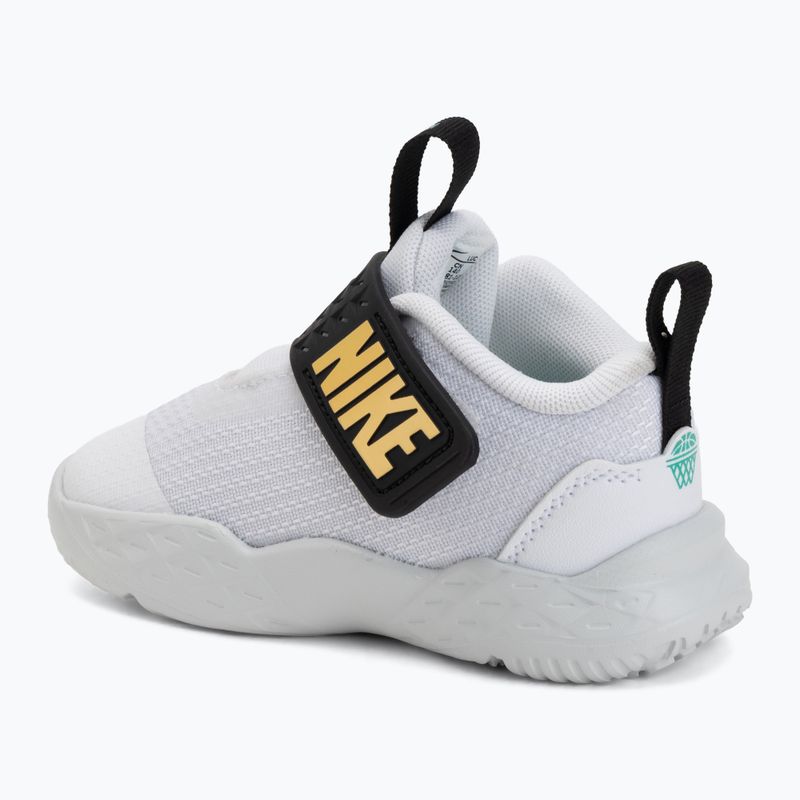 Взуття дитяче Nike Team Hustle D 12 white/black/clear emerald/topaz gold 3