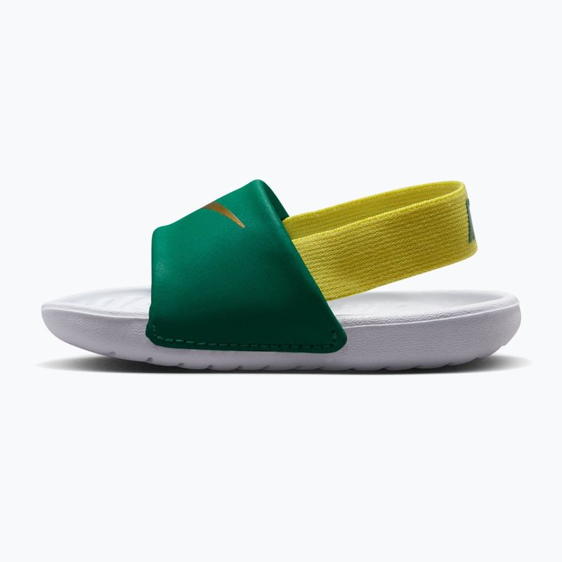 Дитячі шльопанці Nike Kawa malachite/sonic yellow 2