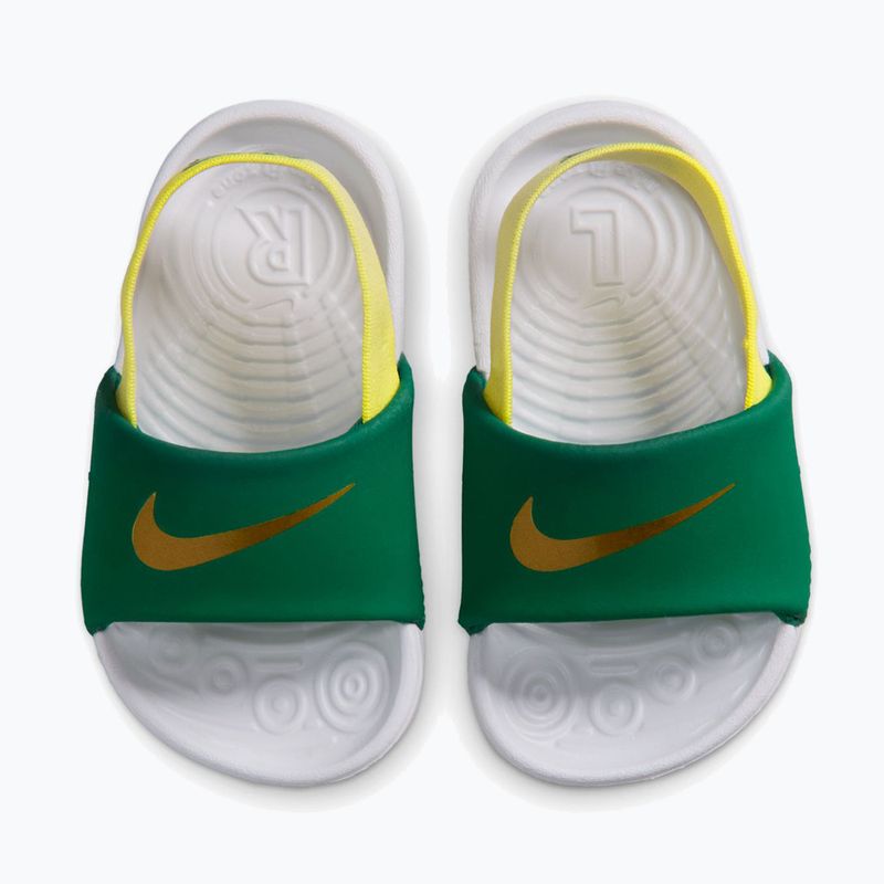 Дитячі шльопанці Nike Kawa malachite/sonic yellow 5