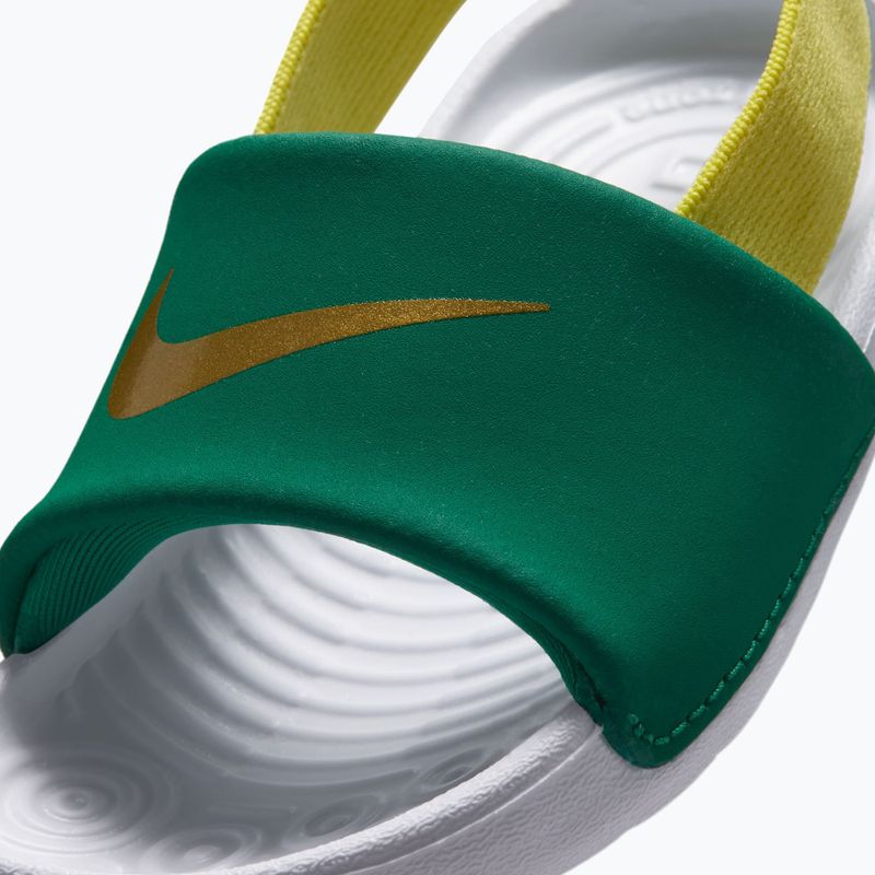Дитячі шльопанці Nike Kawa malachite/sonic yellow 7