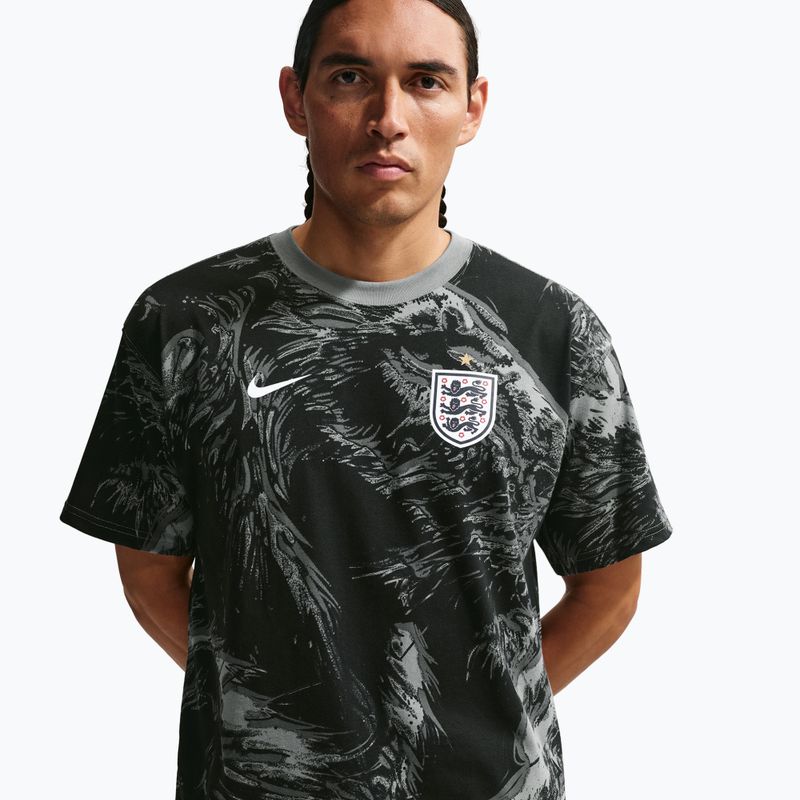 Футболка футбольна чоловіча Nike England Soccer dark steel grey 4