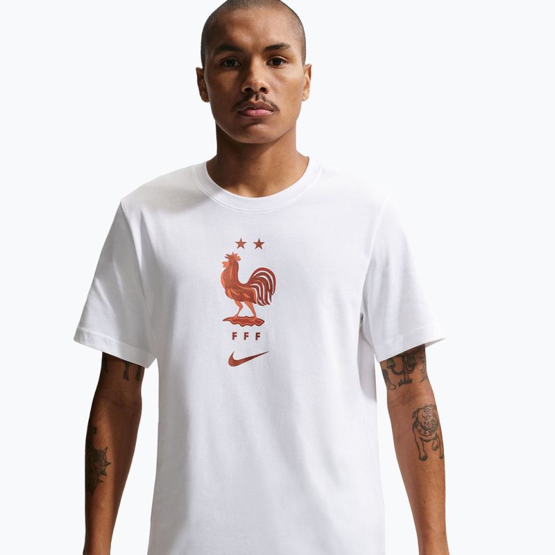 Футболка футбольна чоловіча Nike FFF Soccer white 4