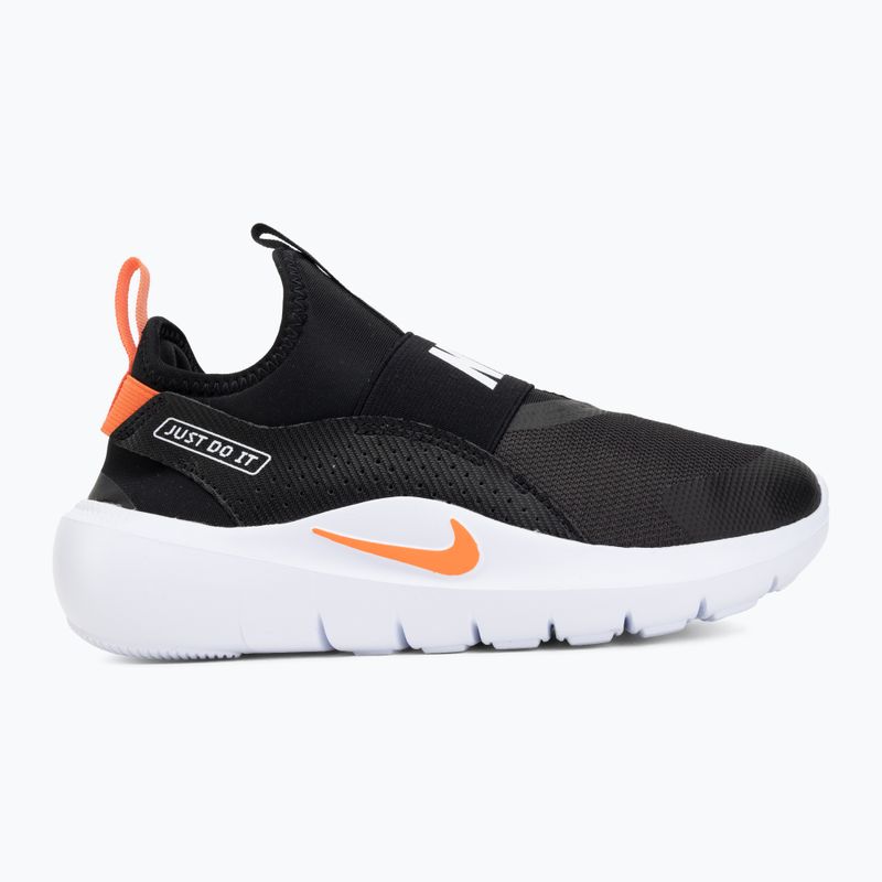 Взуття дитяче Nike Flex Runner 4 black/white/turf orange 2