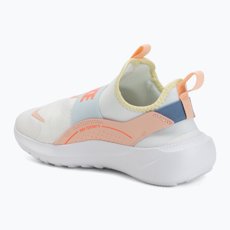 Взуття дитяче Nike Flex Runner 4 summit white/arctic orange/life lime 3