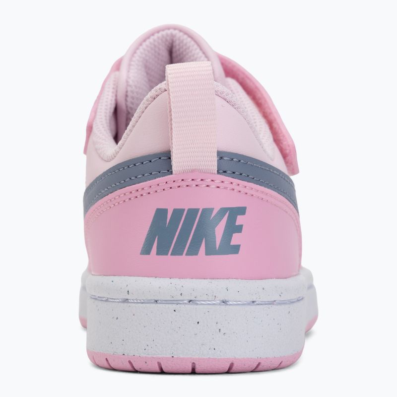 Взуття дитяче Nike Court Borough Low Recraft pink foam/pink rise/white/ashen slate 6