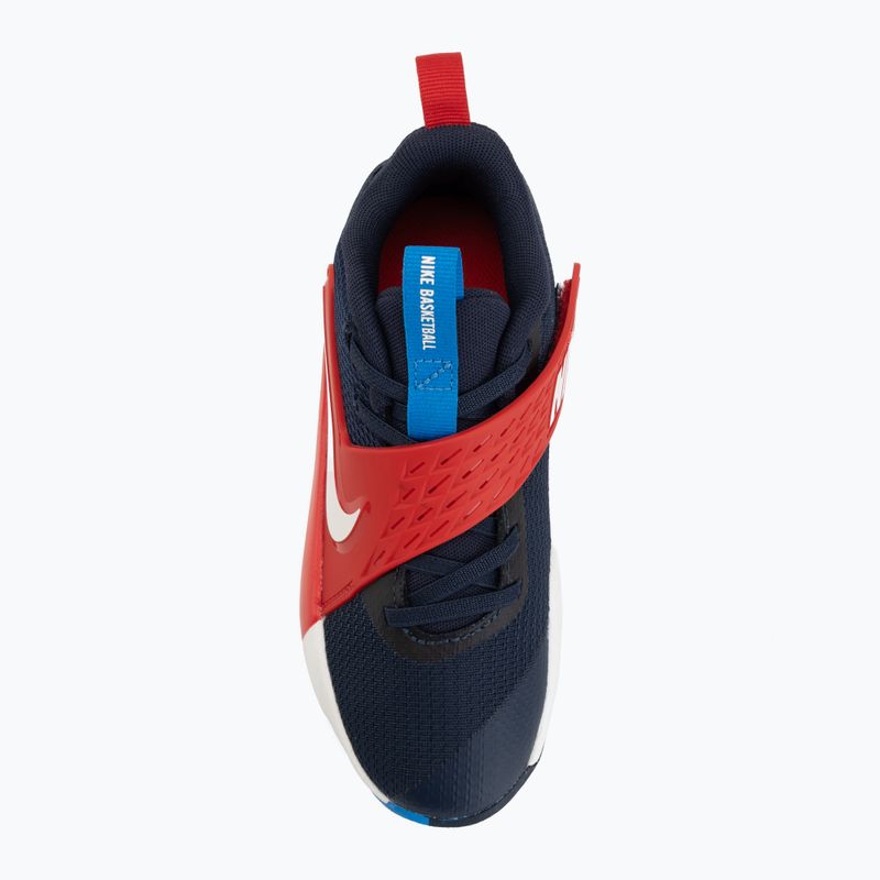 Взуття дитяче Nike Team Hustle D 12 tm navy/university red/photo blue/sail 5