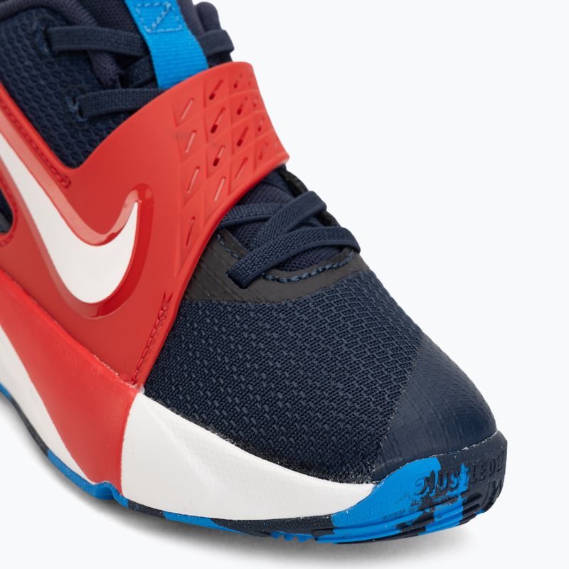 Взуття дитяче Nike Team Hustle D 12 tm navy/university red/photo blue/sail 7