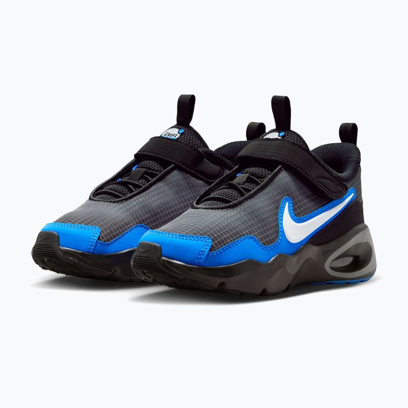 Взуття дитяче Nike Air Max Nova smoke grey/black/blue crystal/white 3