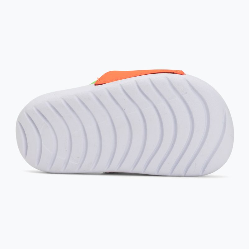 Дитячі шльопанці Nike Kawa total orange/green strike 4