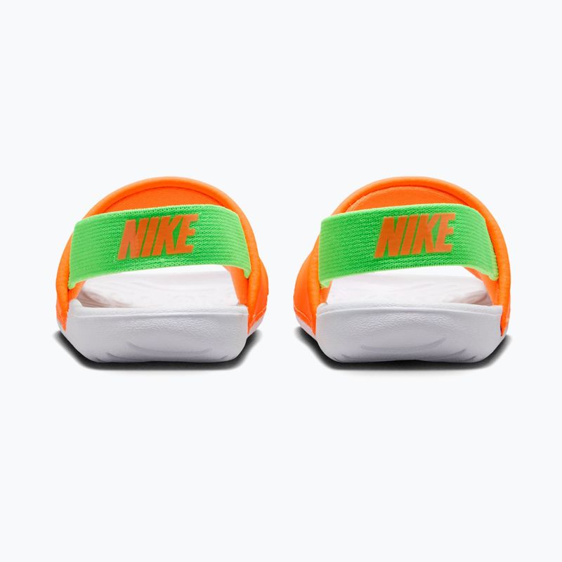 Дитячі шльопанці Nike Kawa total orange/green strike 4