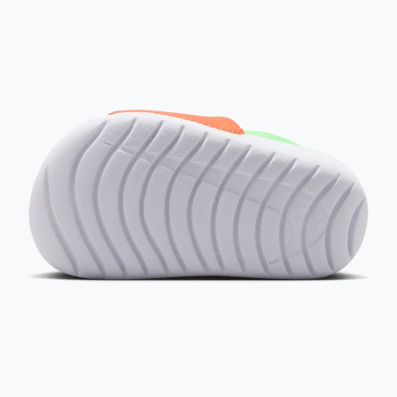 Дитячі шльопанці Nike Kawa total orange/green strike 6