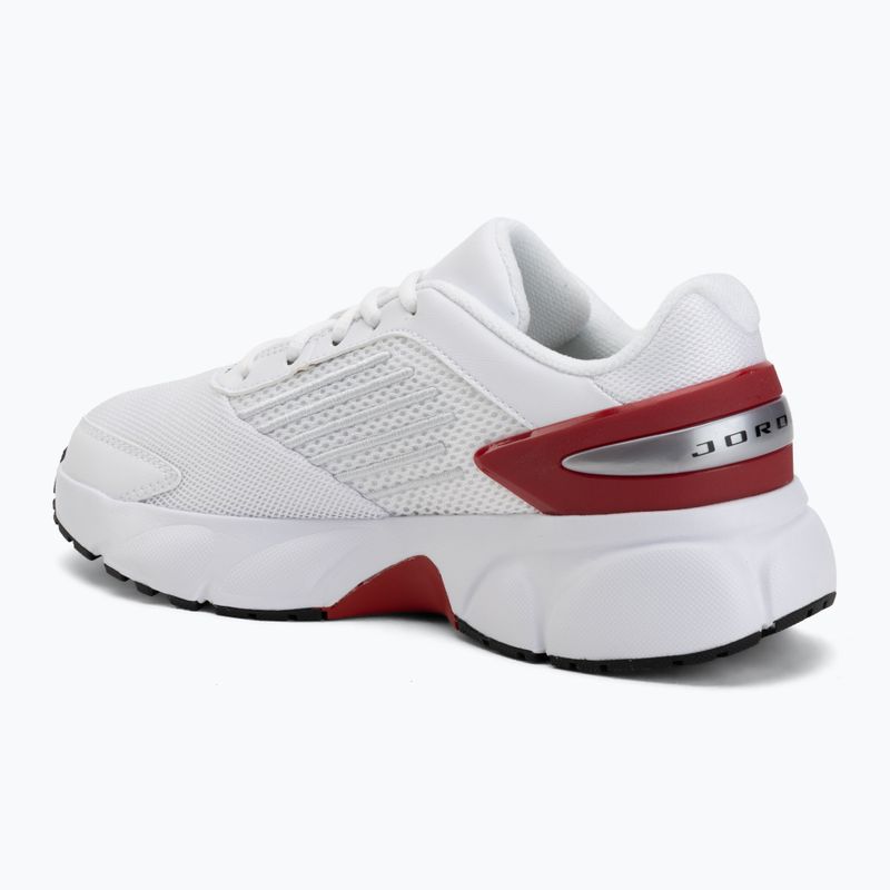Взуття Nike Jordan Trunner Flow білий/червоний зал/металік срібло/чорний 3