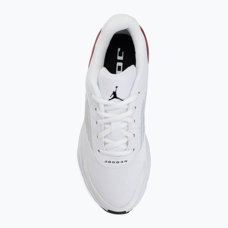 Взуття Nike Jordan Trunner Flow білий/червоний зал/металік срібло/чорний 5