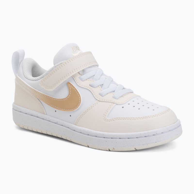 Взуття дитяче Nike Court Borough Low white/chalk/white/shimmer