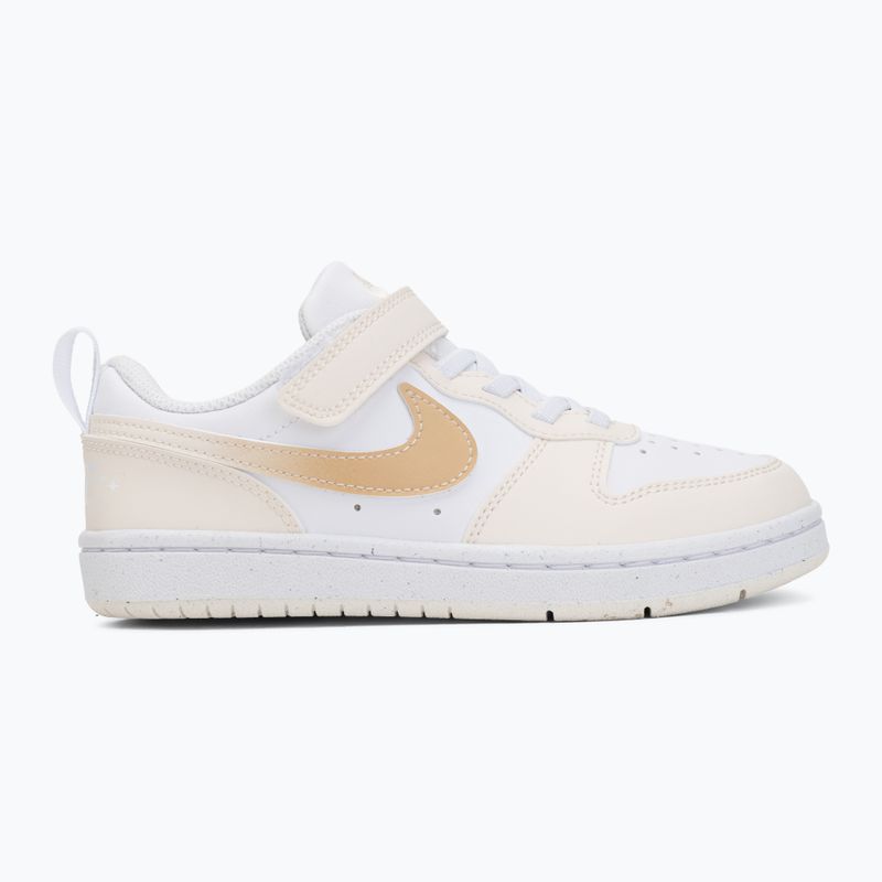 Взуття дитяче Nike Court Borough Low white/chalk/white/shimmer 2