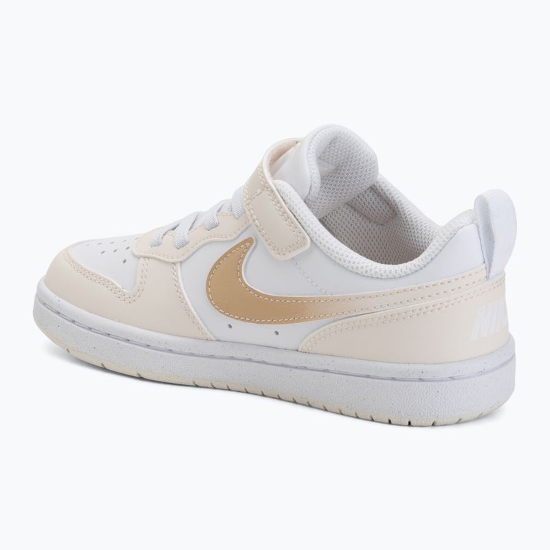 Взуття дитяче Nike Court Borough Low white/chalk/white/shimmer 3