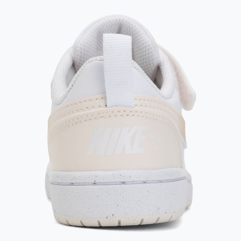 Взуття дитяче Nike Court Borough Low white/chalk/white/shimmer 6