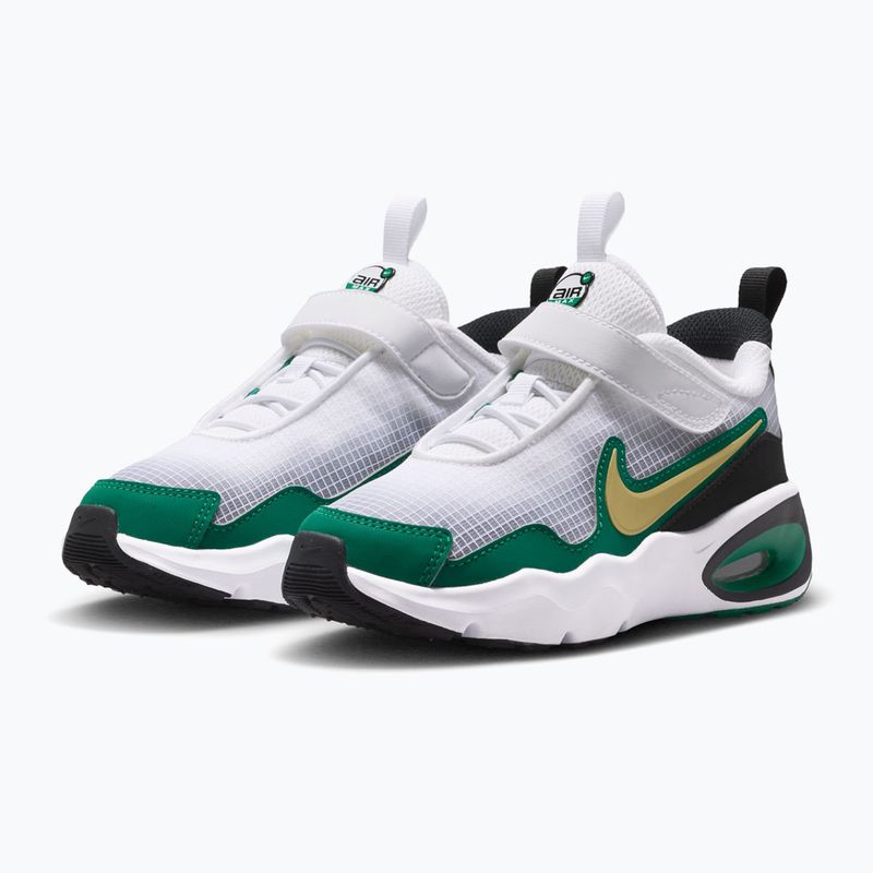 Взуття дитяче Nike Air Max Nova white/malachite/black/metallic gold 3