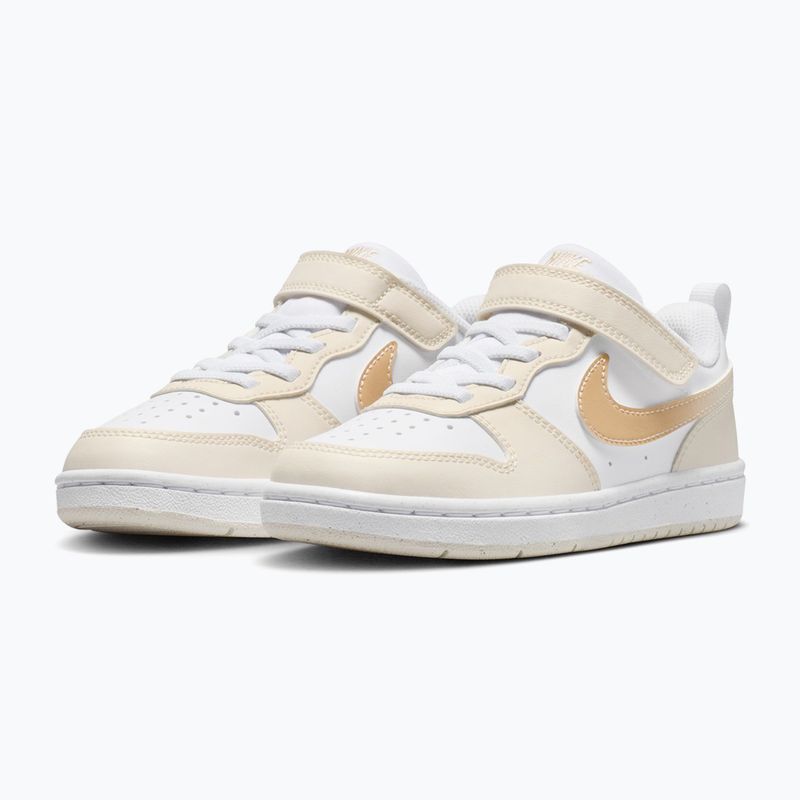 Взуття дитяче Nike Court Borough Low white/chalk/white/shimmer 3