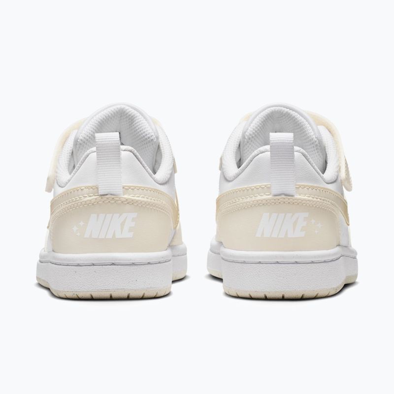 Взуття дитяче Nike Court Borough Low white/chalk/white/shimmer 4