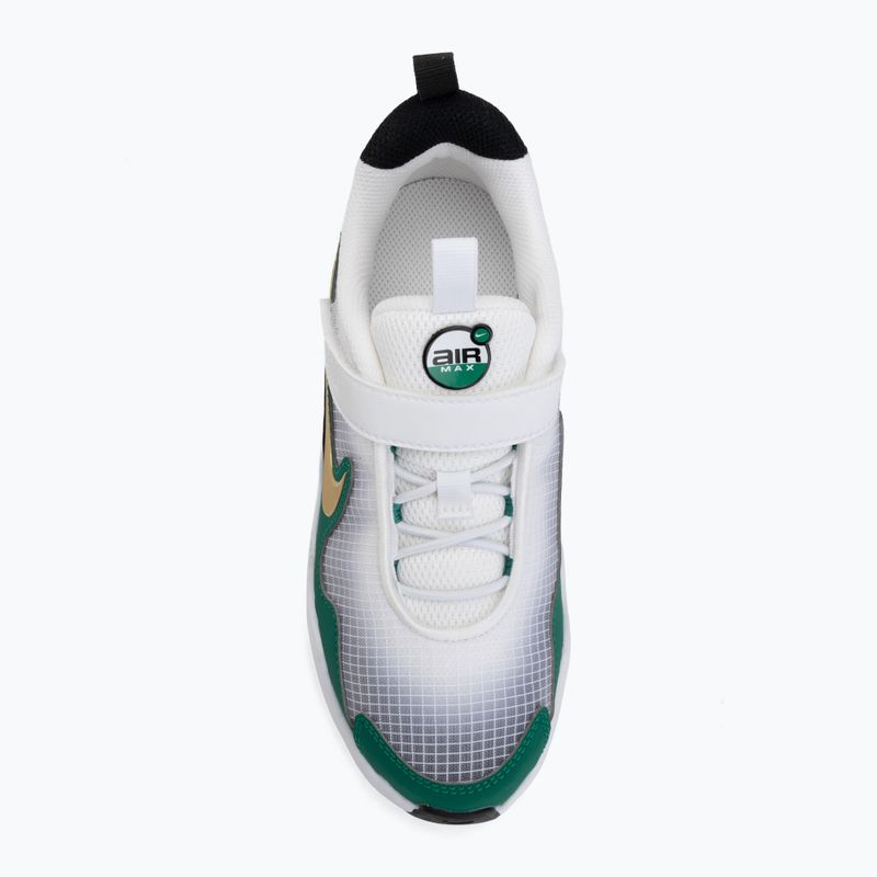 Взуття дитяче Nike Air Max Nova white/malachite/black/metallic gold 5