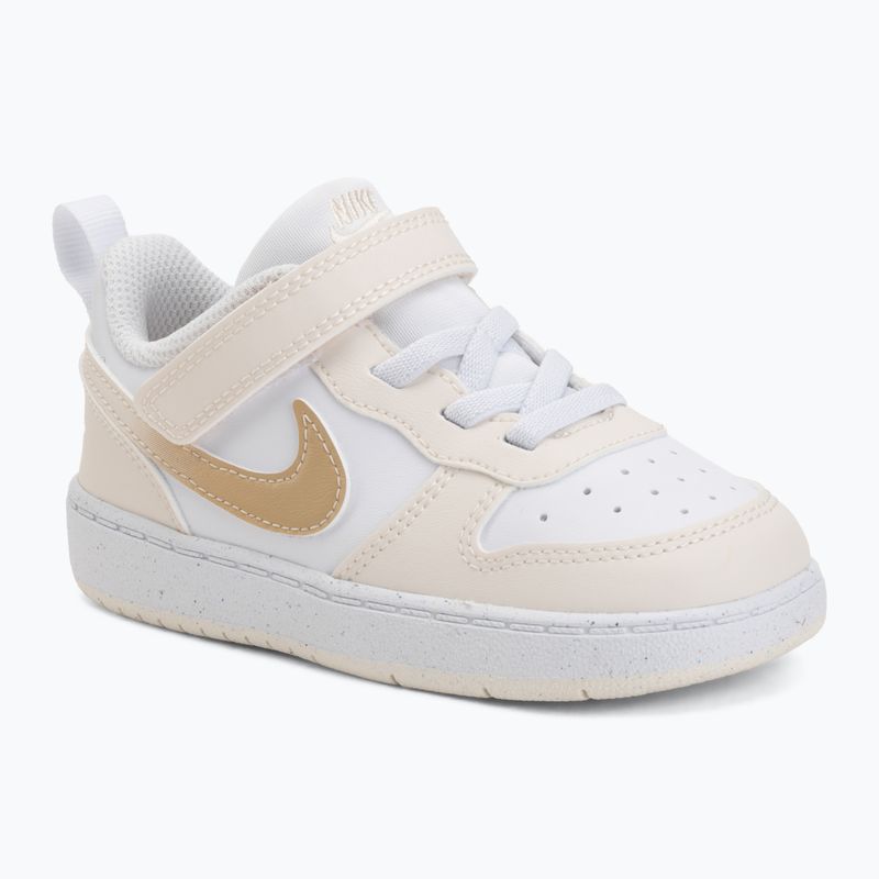 Взуття дитяче Nike Court Borough Low white/chalk/white/shimmer