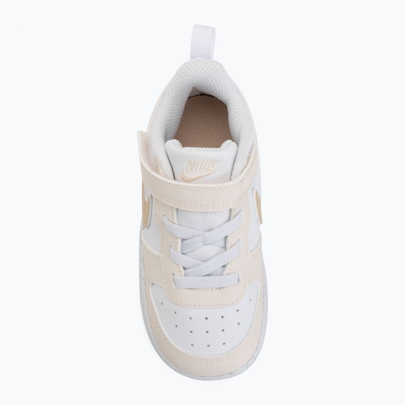 Взуття дитяче Nike Court Borough Low white/chalk/white/shimmer 5