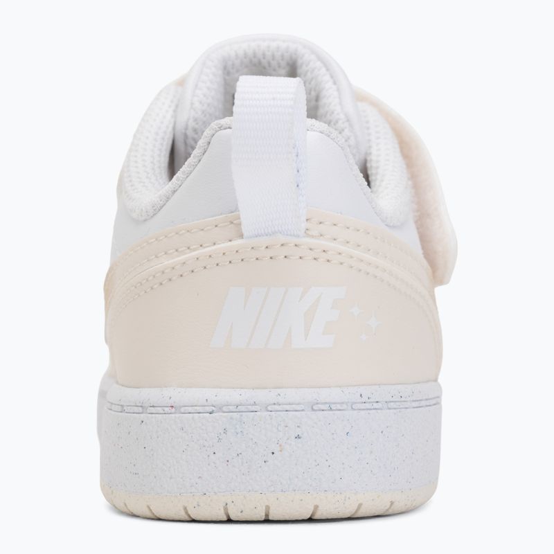 Взуття дитяче Nike Court Borough Low white/chalk/white/shimmer 6