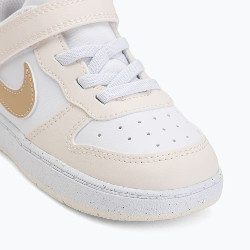 Взуття дитяче Nike Court Borough Low white/chalk/white/shimmer 7