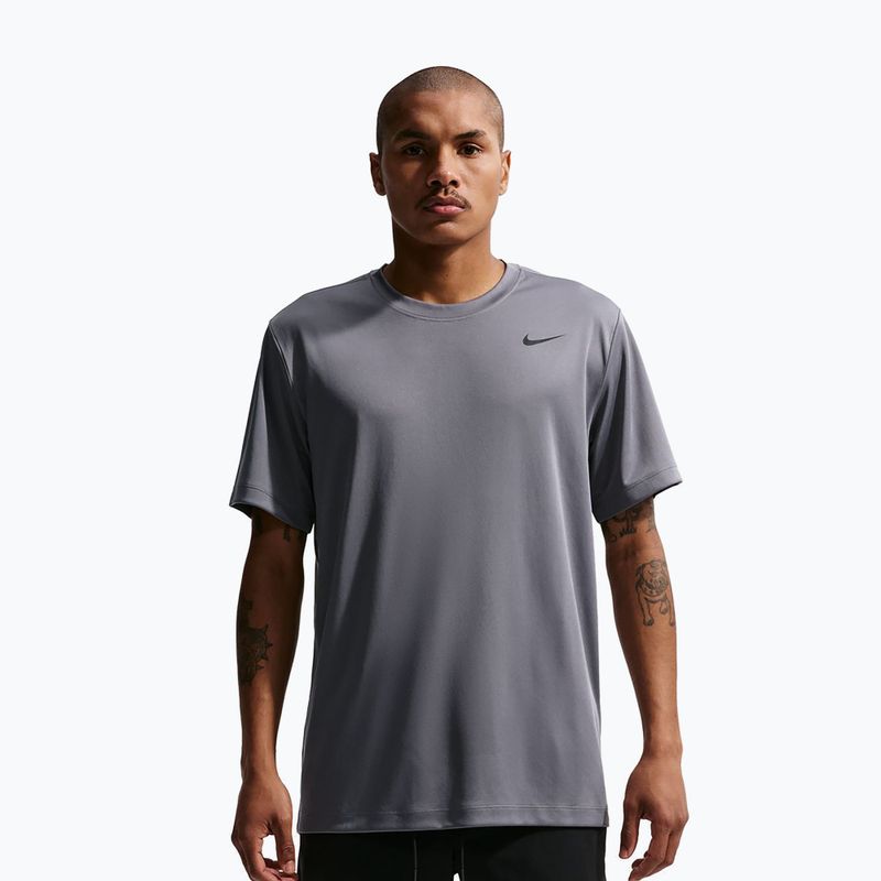 Футболка для тренувань чоловіча Nike Dri-FIT Training T-Shirt smoke grey/black