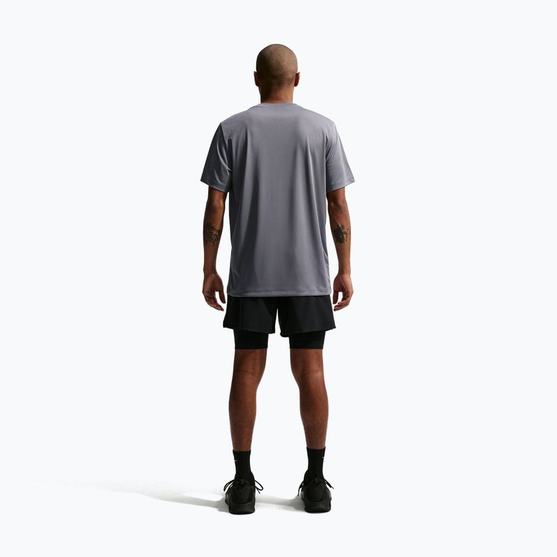 Футболка для тренувань чоловіча Nike Dri-FIT Training T-Shirt smoke grey/black 3