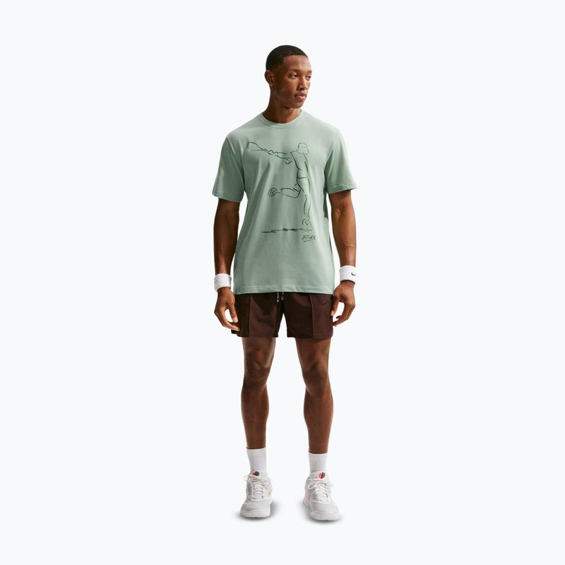 Футболка тенісна чоловіча Nike Court Dri-Fit steam 2