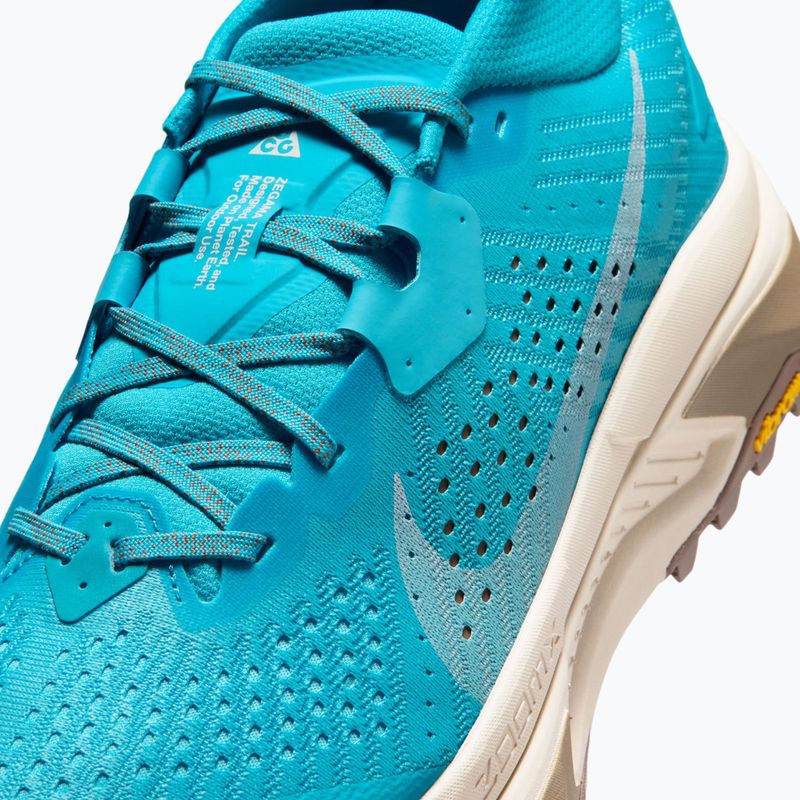 Кросівки для бігу чоловічі Nike ACG Zegama balightic blue/light orewood brown/white 3