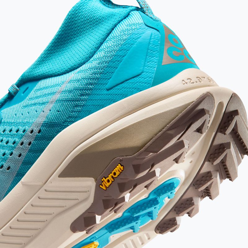 Кросівки для бігу чоловічі Nike ACG Zegama balightic blue/light orewood brown/white 4