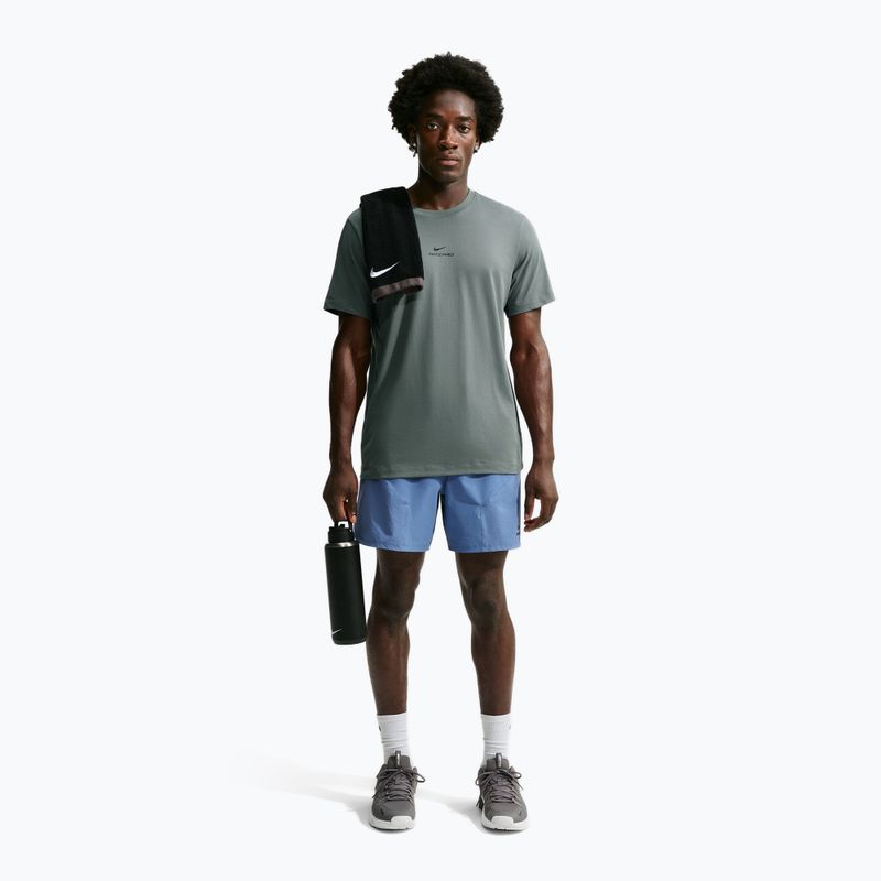 Футболка для тренувань чоловіча Nike Pro Dri-Fit smoke grey/black 2