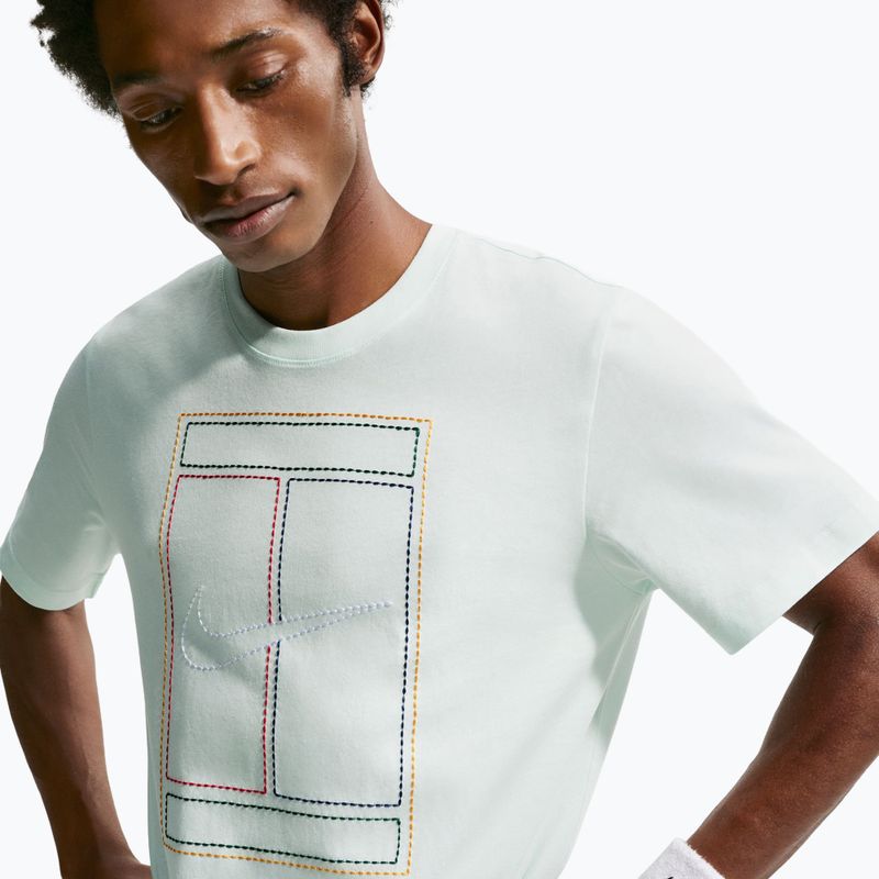 Футболка чоловіча Nike Court Heritage barely green 4