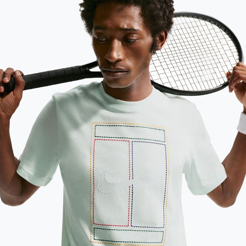 Футболка чоловіча Nike Court Heritage barely green 6
