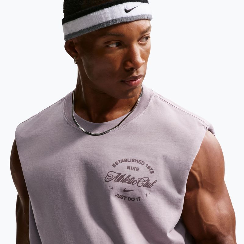 Футболка чоловіча Nike N.A.C. light violet ore/pale ivory 5