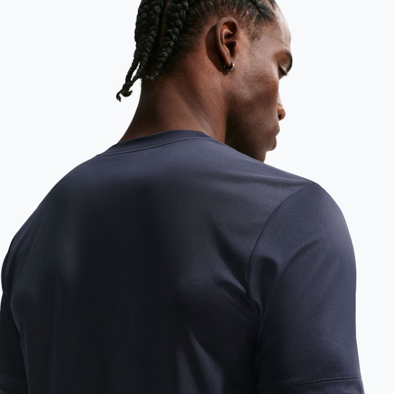 Футболка для тренувань чоловіча Nike Dri-FIT Training T-Shirt obsidian/matte silver 5