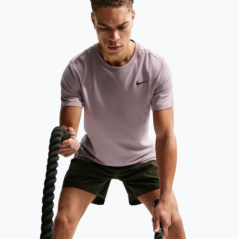 Футболка чоловіча Nike Dri-Fit light violet ore/black 6