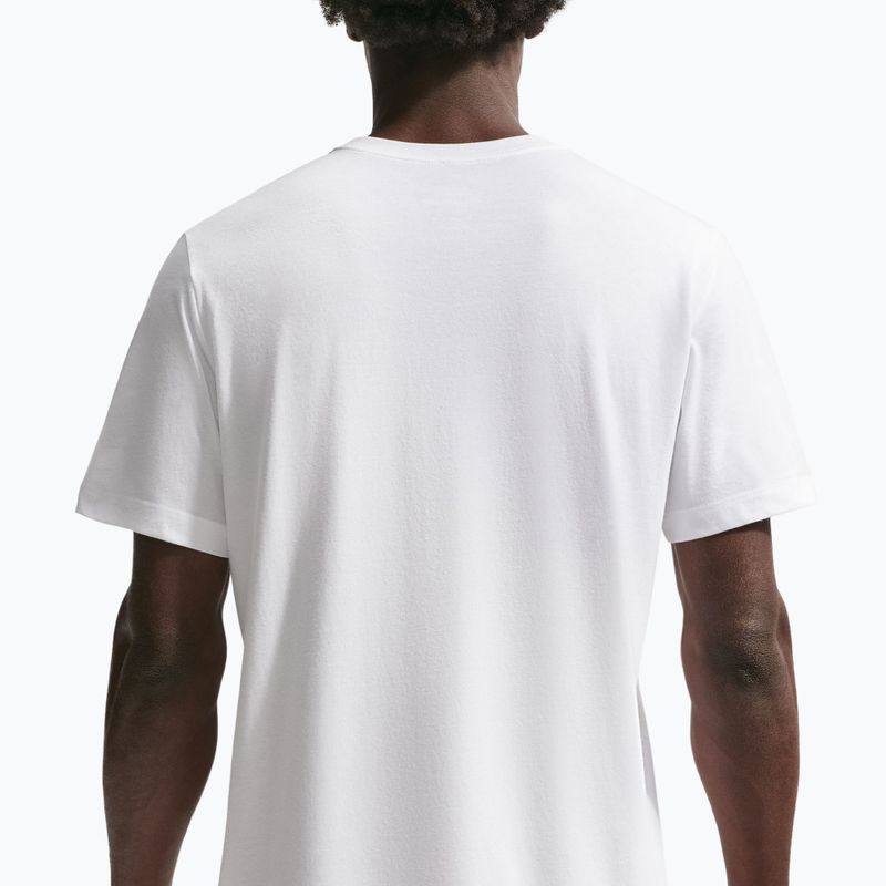 Футболка для тренувань чоловіча Nike Pro Dri-Fit white/black 5