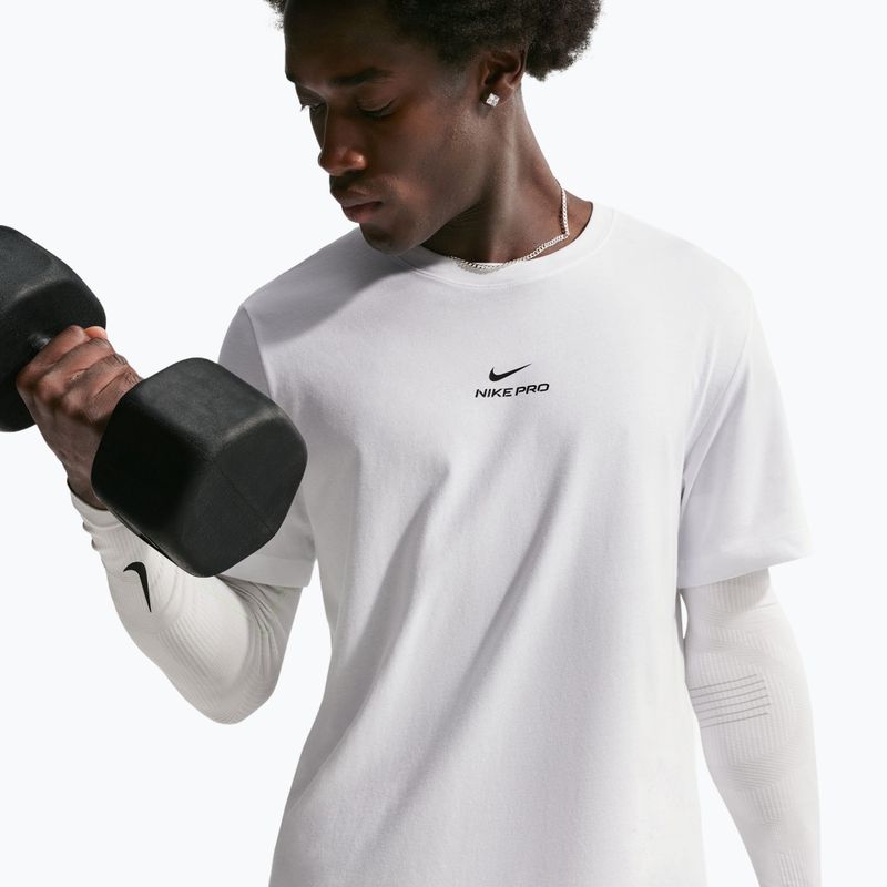 Футболка для тренувань чоловіча Nike Pro Dri-Fit white/black 6