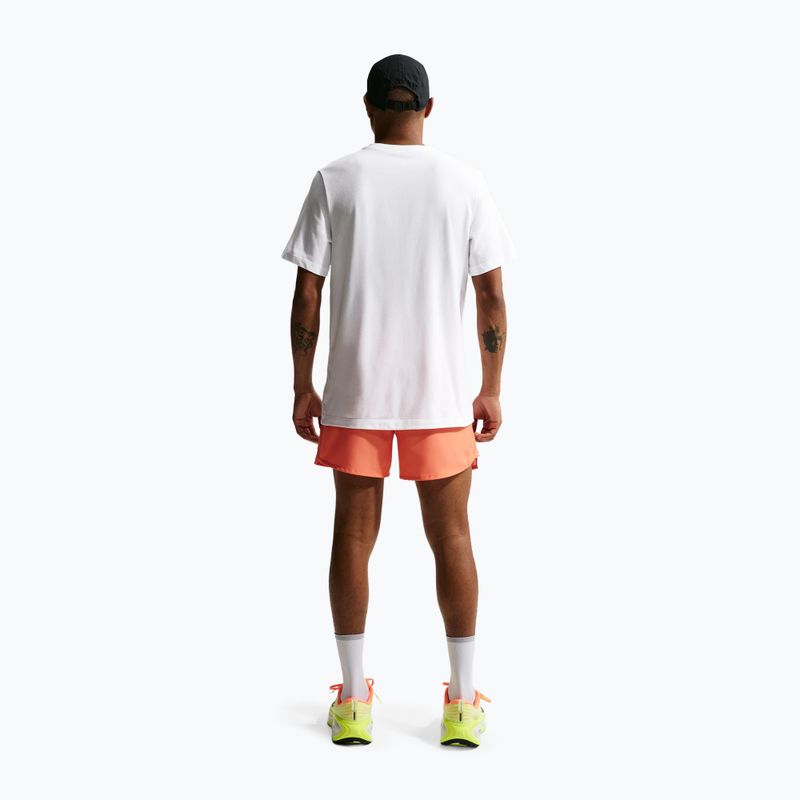 Футболка для бігу чоловіча Nike Dri-Fit Running white/barely volt 3