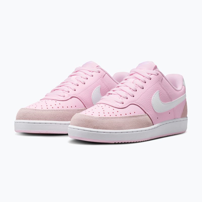 Взуття жіноче Nike Court Vision Low Suede pink foam/white 3