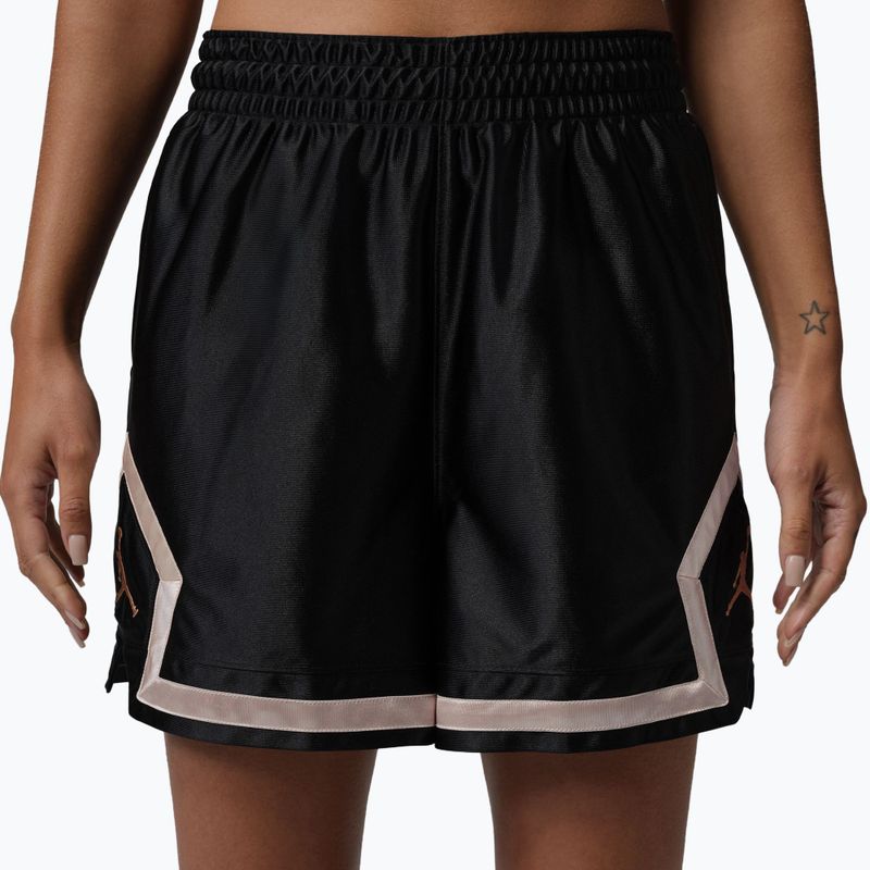 Жіночі баскетбольні шорти Nike Jordan Sport Diamond 4" black/metallic gold 3