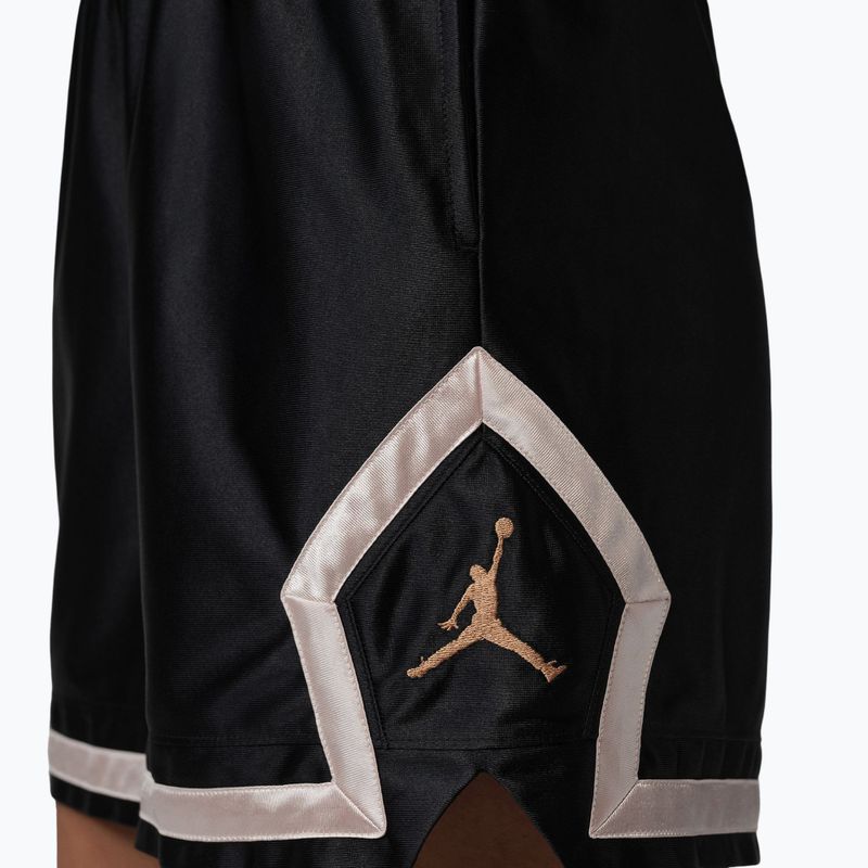 Жіночі баскетбольні шорти Nike Jordan Sport Diamond 4" black/metallic gold 6