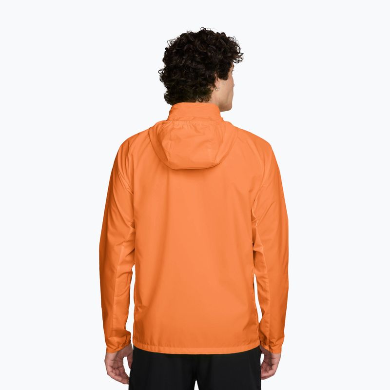 Куртка для бігу чоловіча Nike Miler Repel UV total orange 2